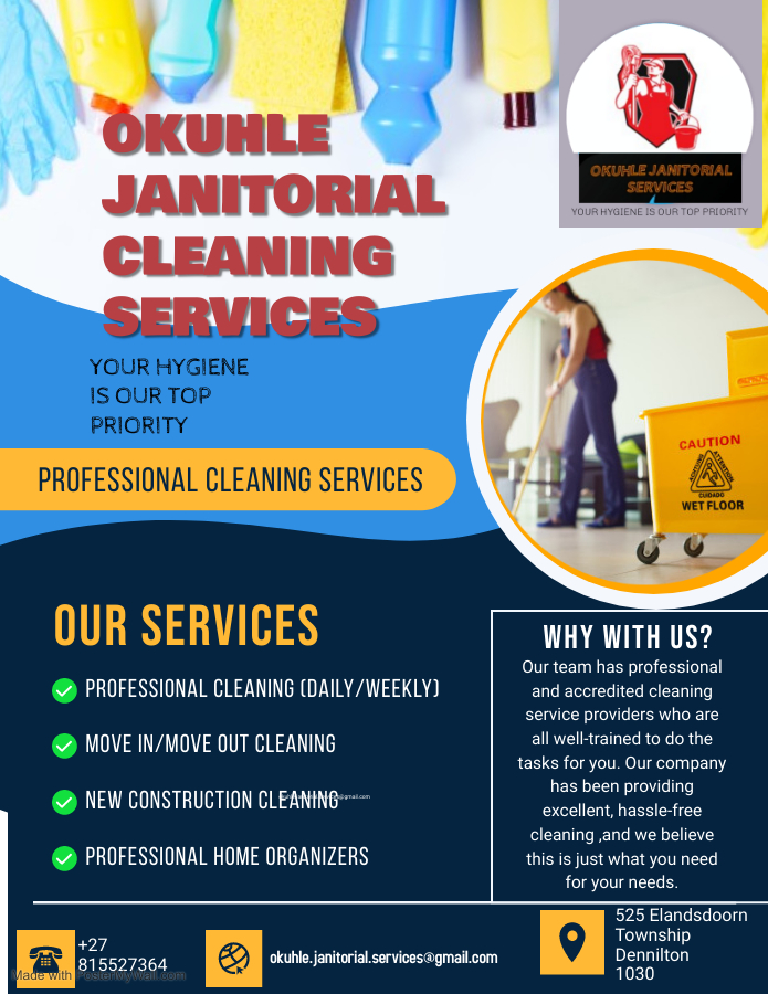 Our range of cleaning services
